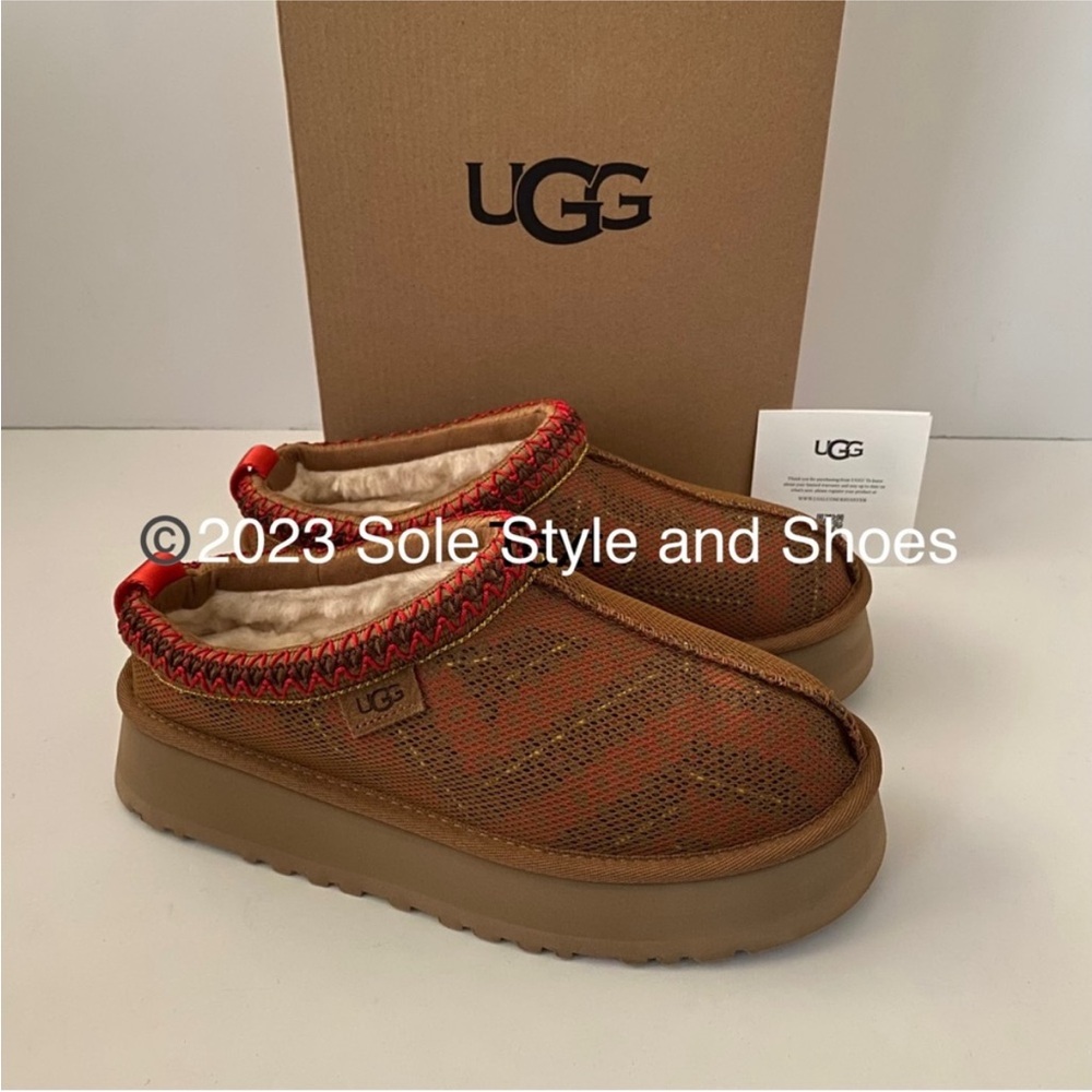UGG Tazz Maxi Tasman Slippers Chestnut 9